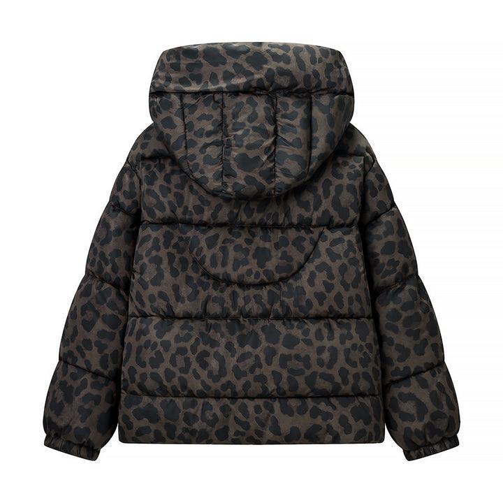 Women's Oversize Quilted Puffer Jacket with High Hood and Patch Pockets Mune Fashion
