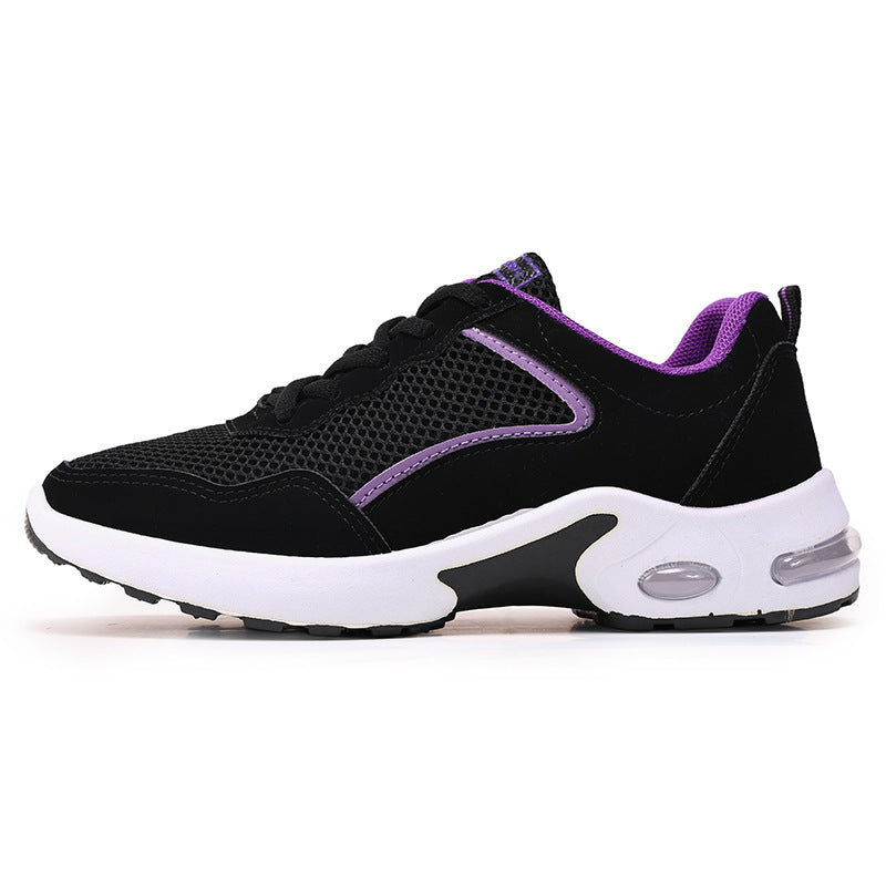 Women's breathable running sneakers with visible air cushion cushioning and padded heel area Mune Fashion