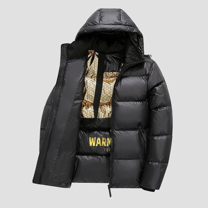 Ladies Thermal Puffer Jacket with Hood Mune Fashion