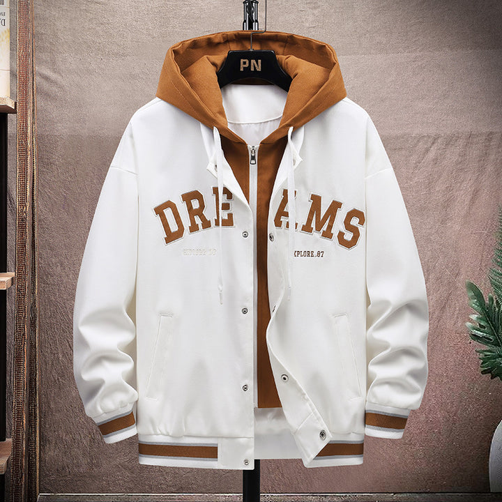 Men's Sports Jacket with Hood Mune Fashion