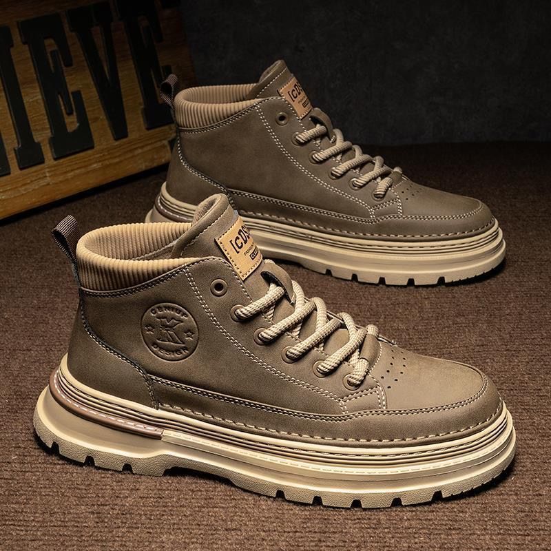 Women's fashionable high-top sneakers with comfortable padding and non-slip sole Mune Fashion