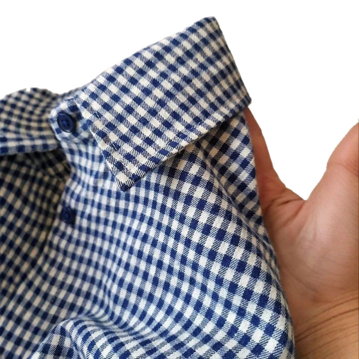 Men's Checkered Shirt Overlay Mune Fashion