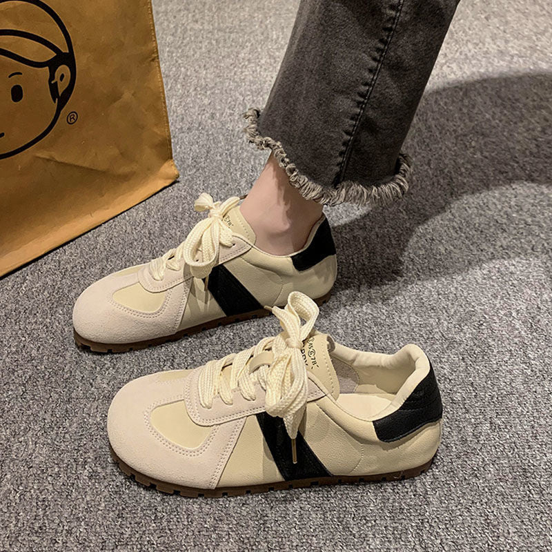 Women's casual sneakers made of high-quality suede with comfortable sole Mune Fashion