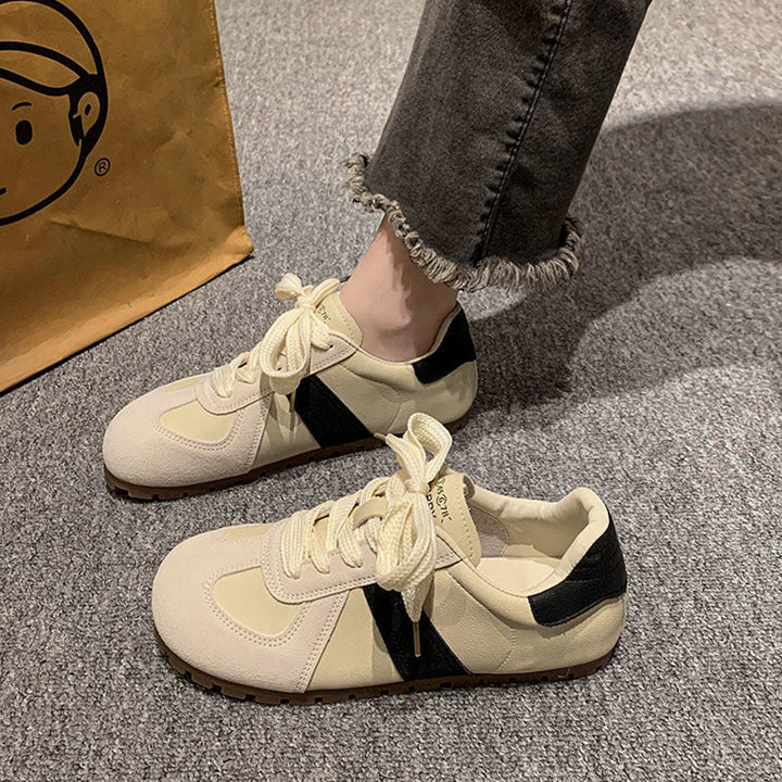 Women's casual sneakers made of high-quality suede with comfortable sole Mune Fashion