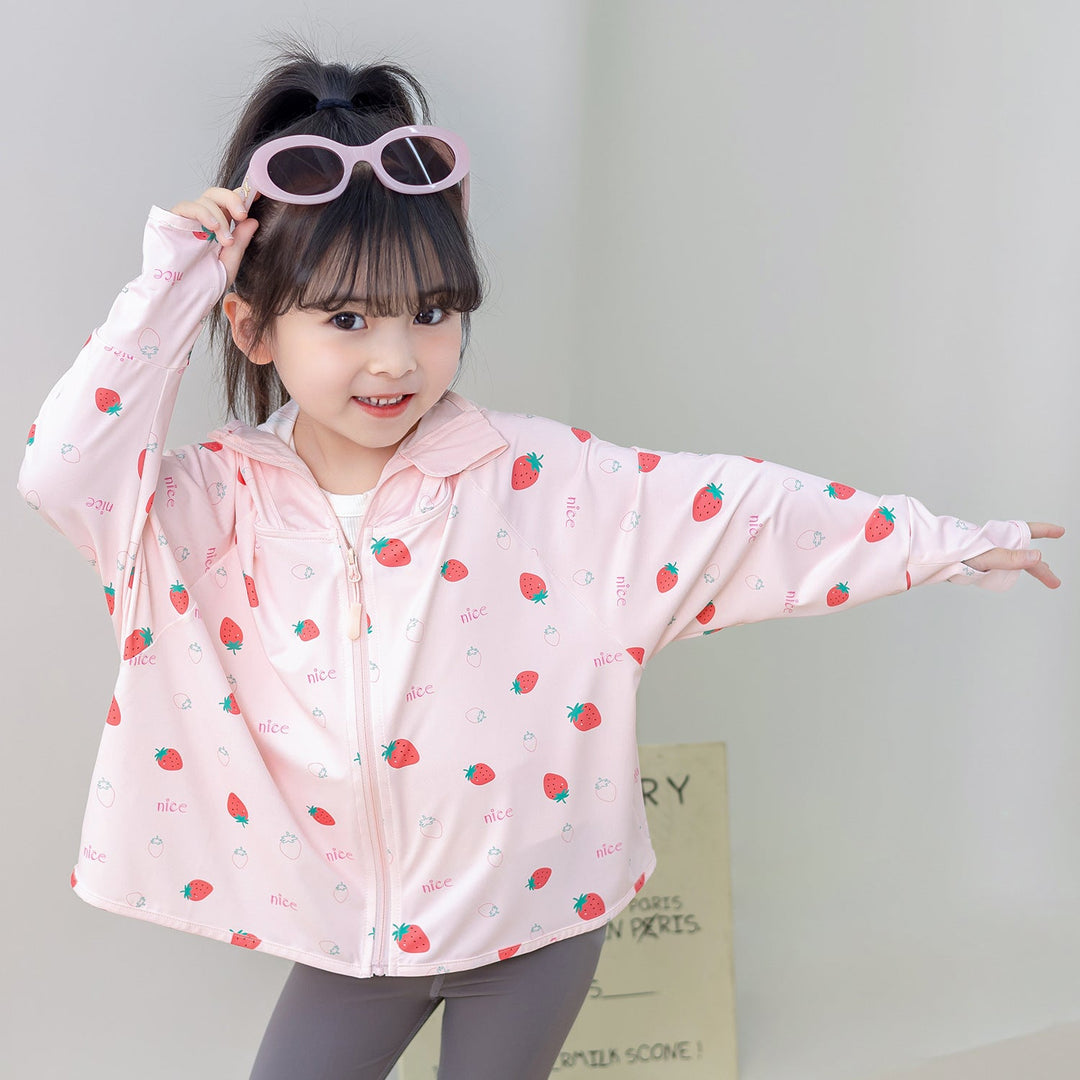 Women's sporty zip jacket with cute print Mune Fashion