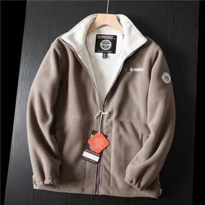 Men's Soft Fleece Jacket Mune Fashion