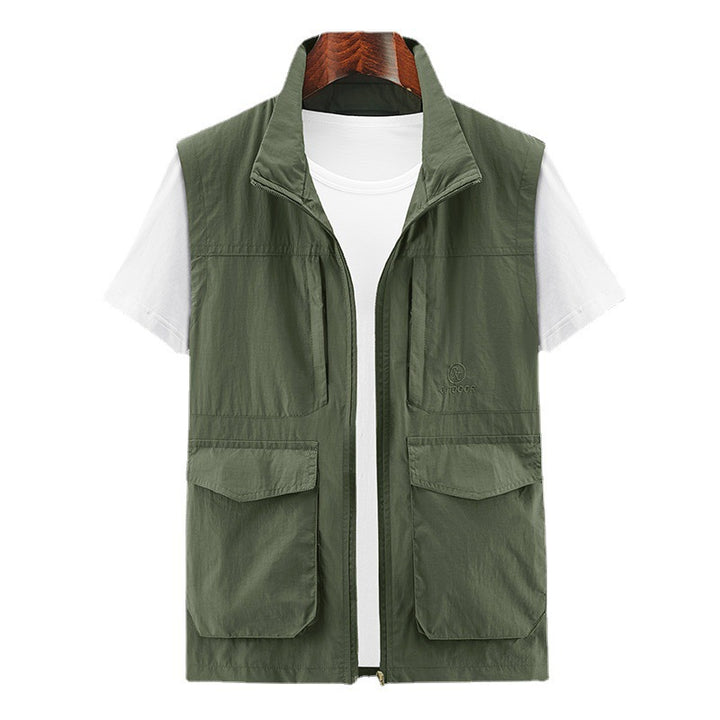 Men's Multifunctional Outdoor Vest with Practical Pockets Mune Fashion