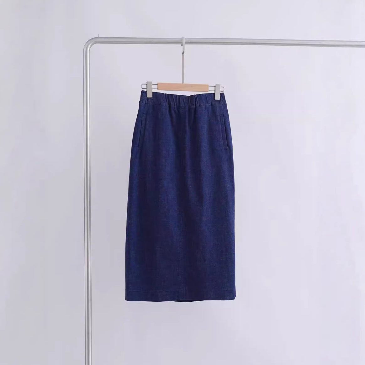 Women Elegant Cut Midi Skirt Mune Fashion