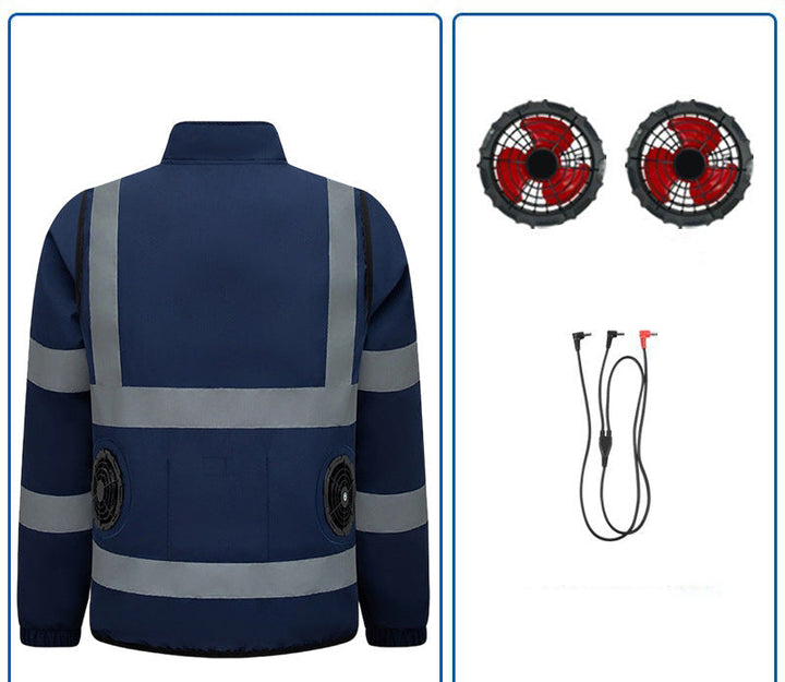 Unisex portable battery fan set for cooling vest with quiet fans Mune Fashion