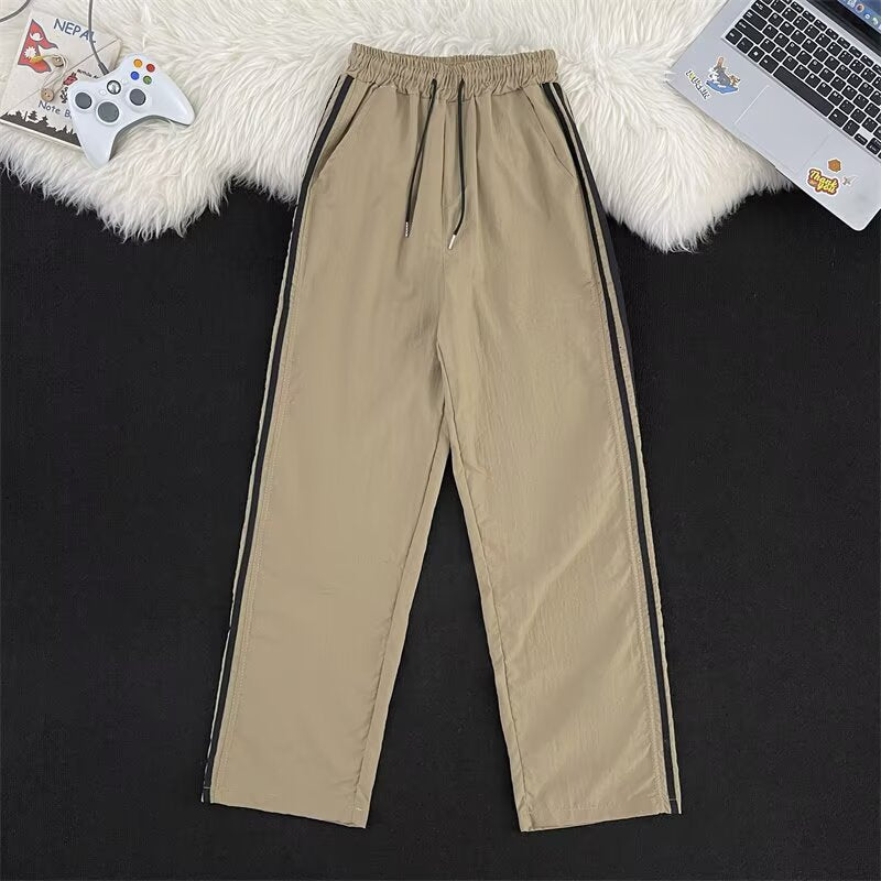 Men's sporty leisure pants with side zippers Mune Fashion