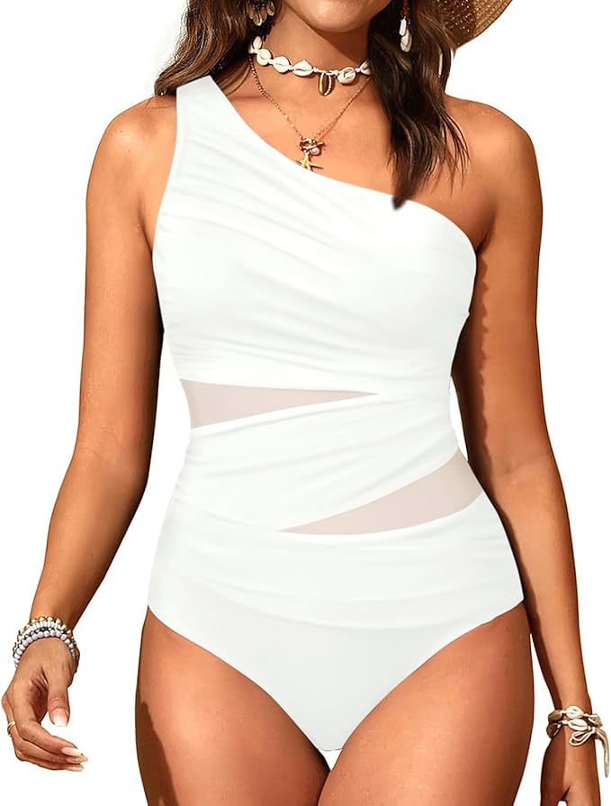 Women's stylish swimsuit with asymmetrical cut Mune Fashion
