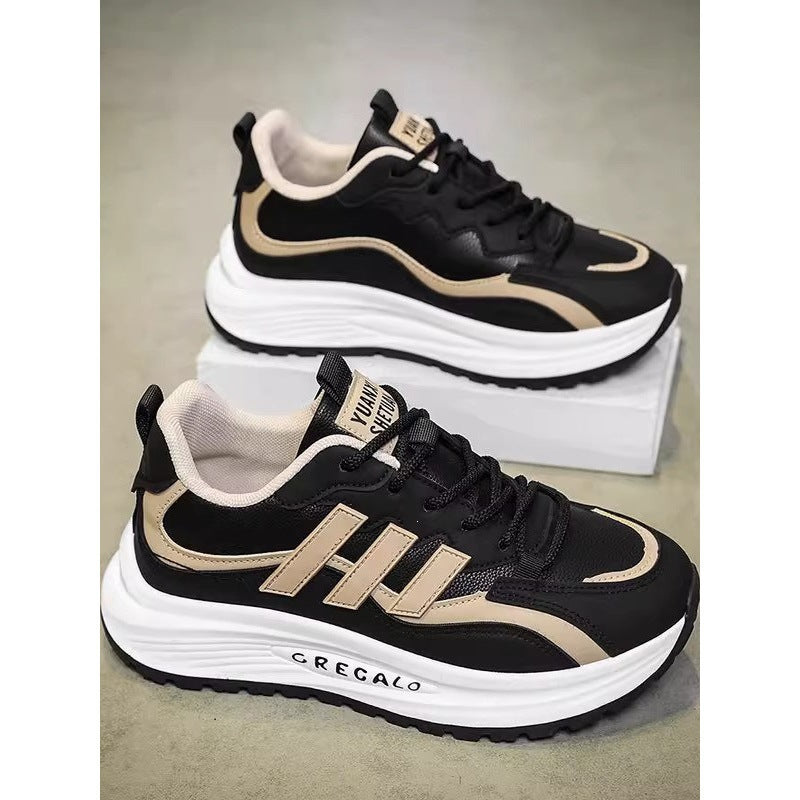 Men's sporty sneakers with cushioning and reinforced sole Mune Fashion