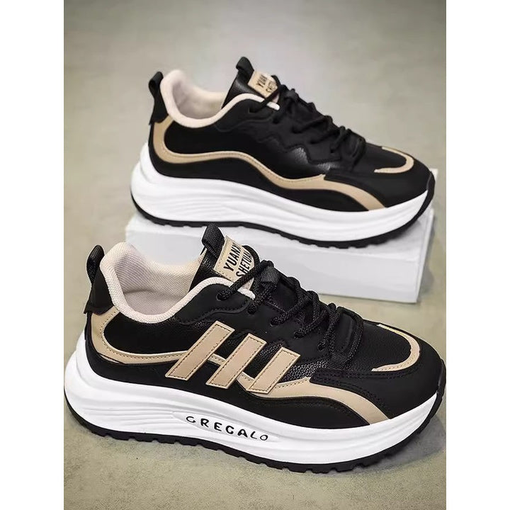 Men's sporty sneakers with cushioning and reinforced sole Mune Fashion