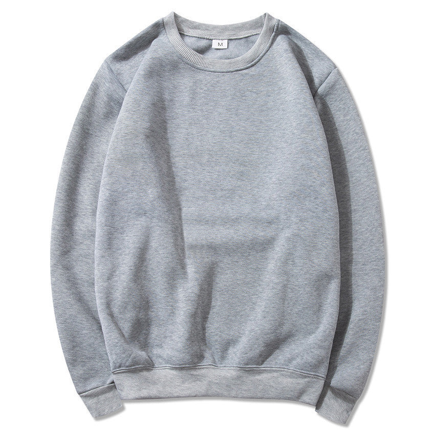 Unisex timeless crew neck sweater without hood with brushed inner side and reinforced neck Mune Fashion