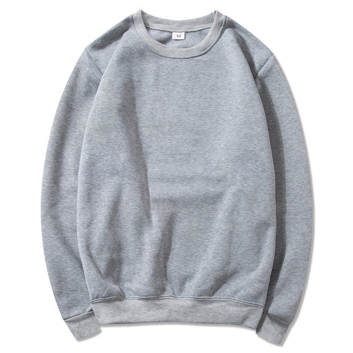 Unisex timeless crew neck sweater without hood with brushed inner side and reinforced neck Mune Fashion