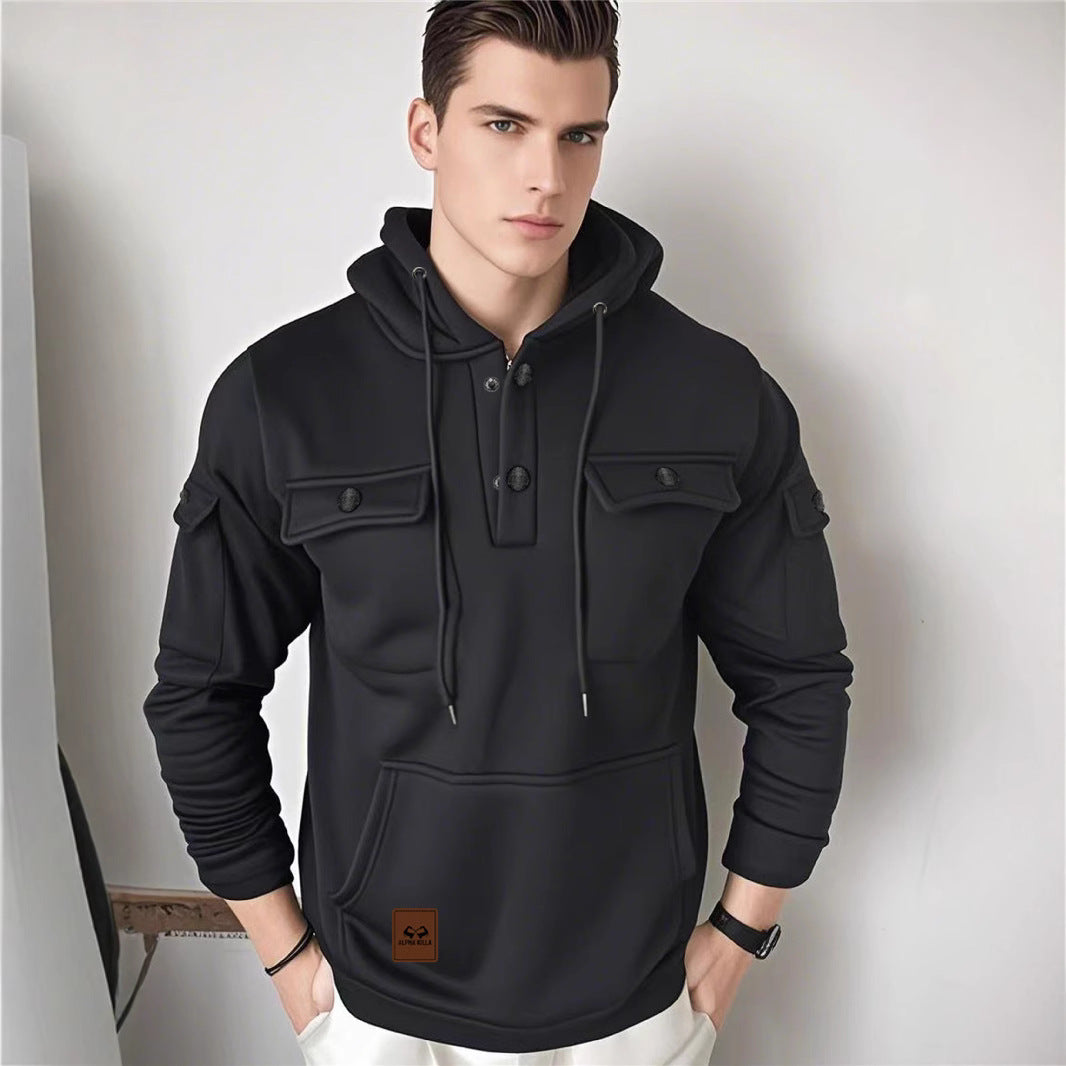 Men's Multifunctional Hooded Jacket Mune Fashion
