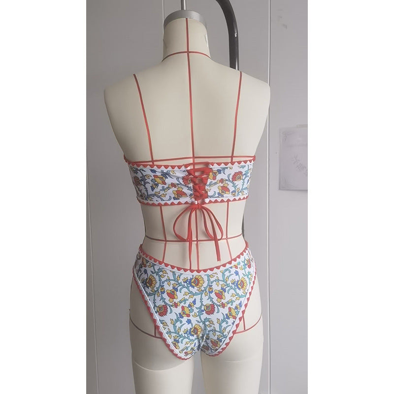 Ladies Two-Piece Swimsuit Mune Fashion