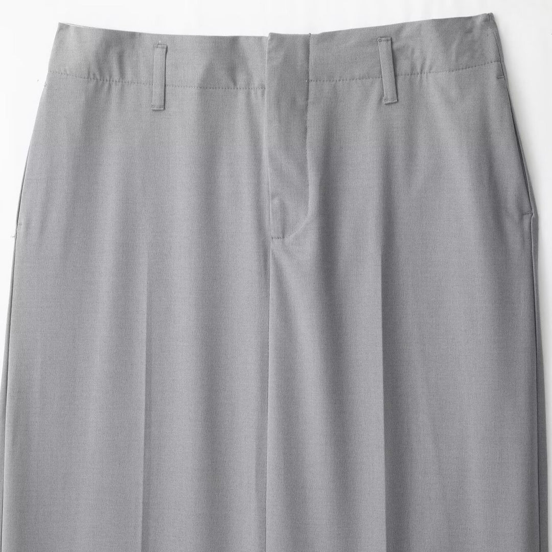 Ladies Elegant Maxi Skirt with Pleat and Belt Loops Mune Fashion