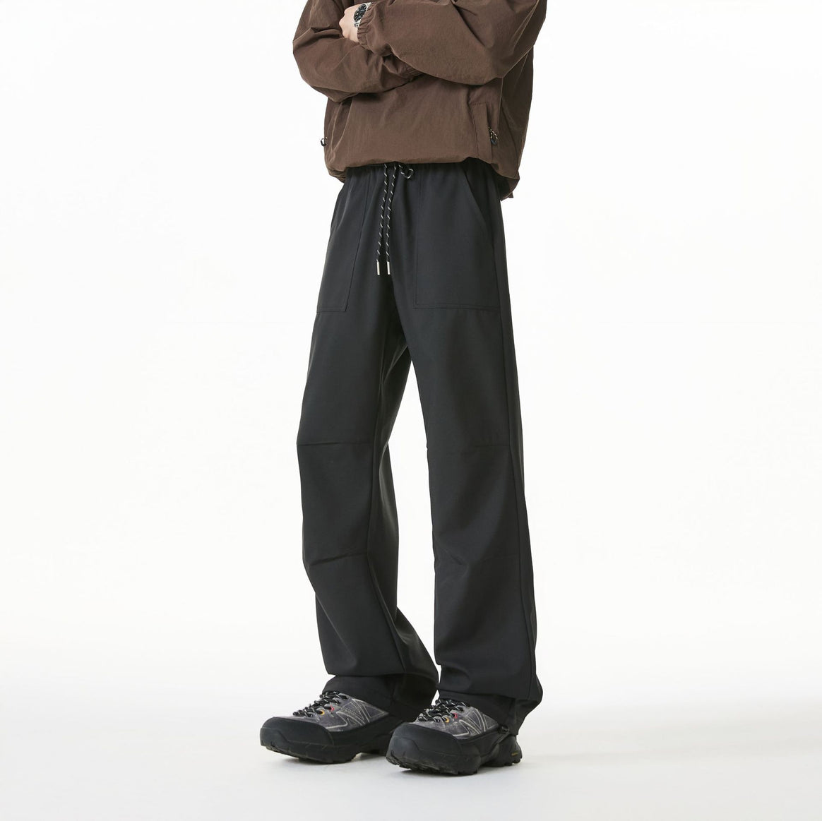 Herren Jogging-Cargohose mit elastischem Bund und verstellbarem Saum Mune Fashion