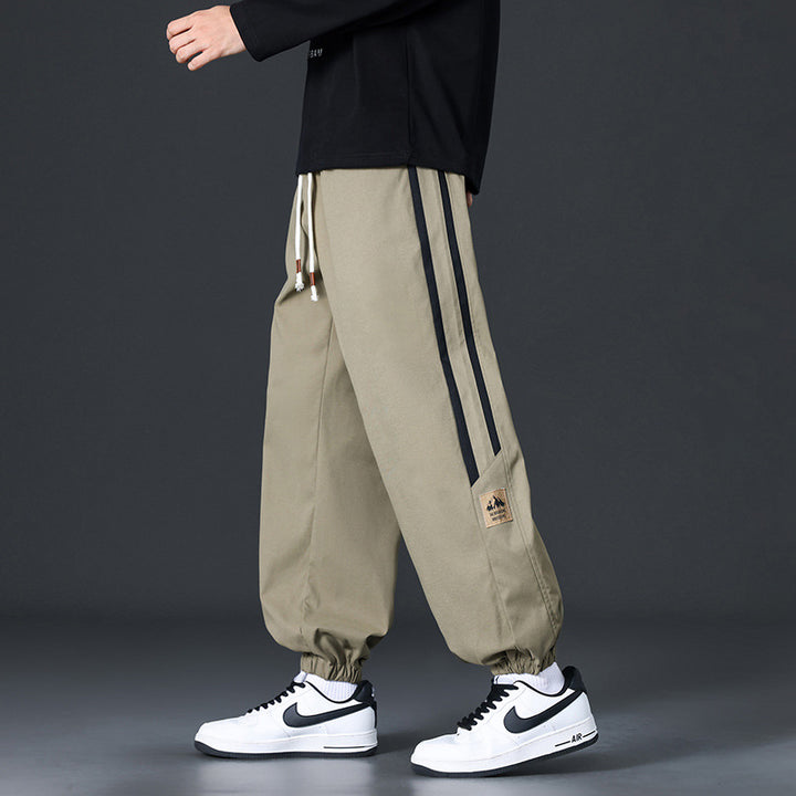 Men's Fashion Casual Pants with Side Stripes