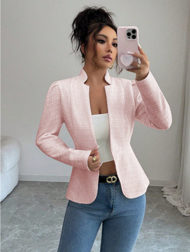 Women's elegant and timeless blazer jacket
