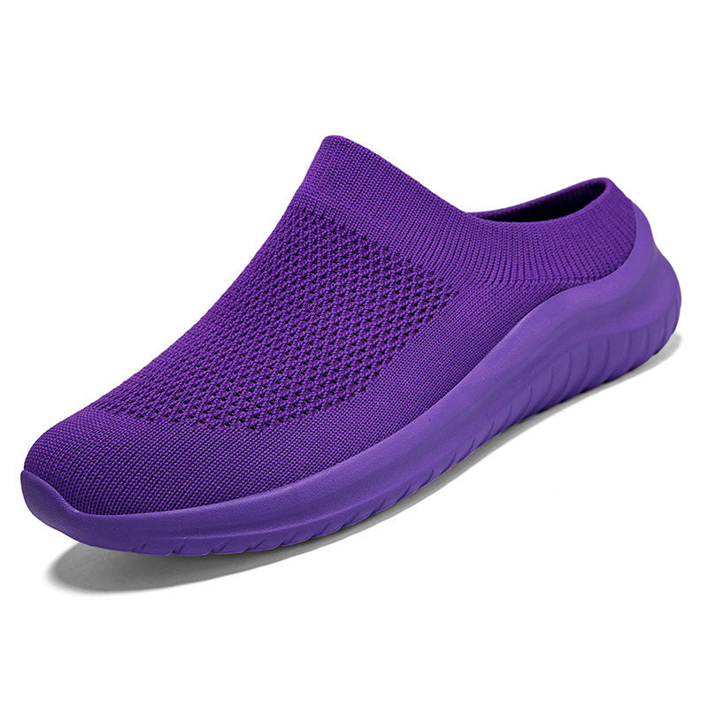 Women nan Slip-On knit trainers with sock-like shaft and ergonomic cushioning sole Mune Fashion