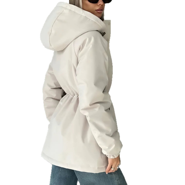 Women’s functional jacket with adjustable waistband