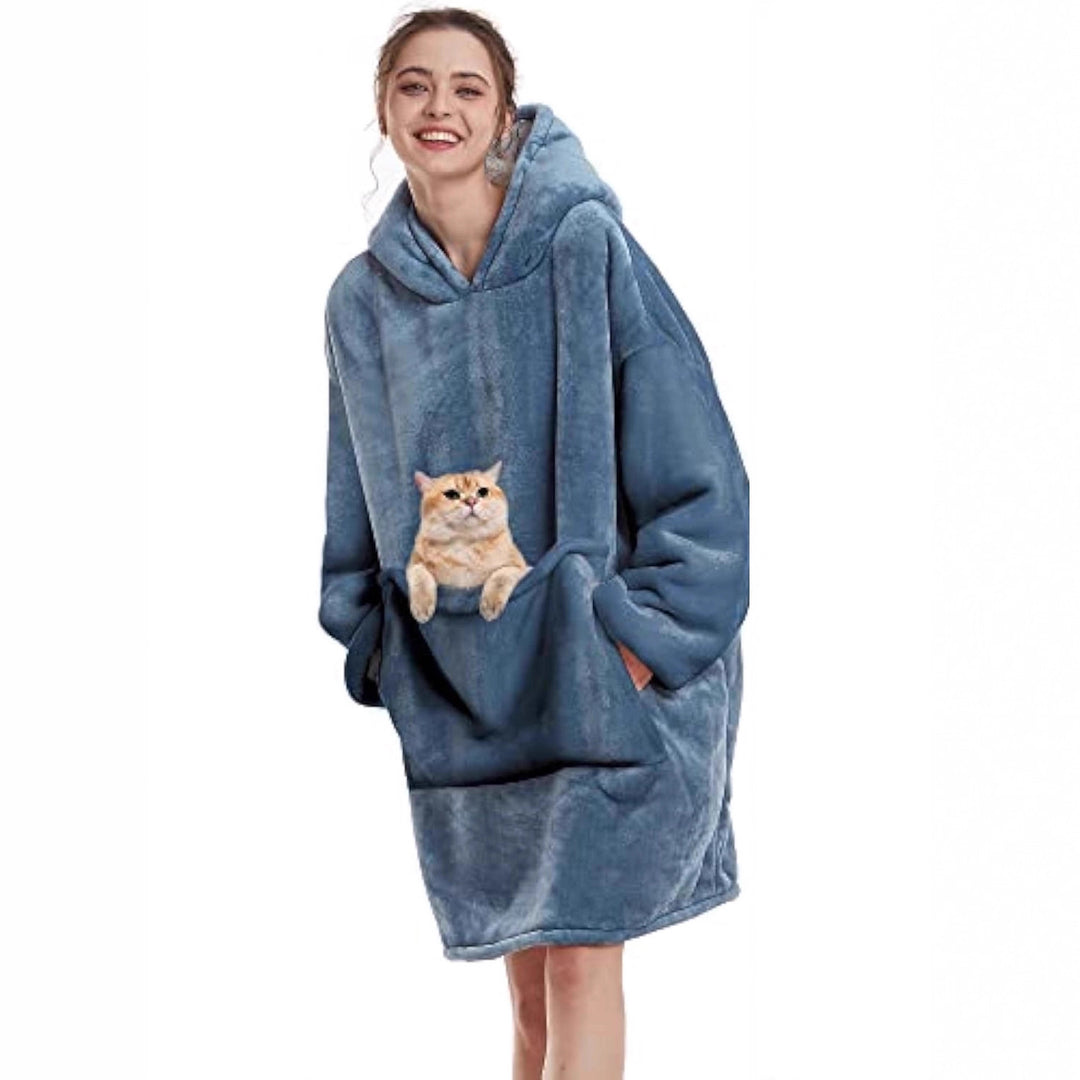 Women Cozy Hoodie Dress Mune Fashion