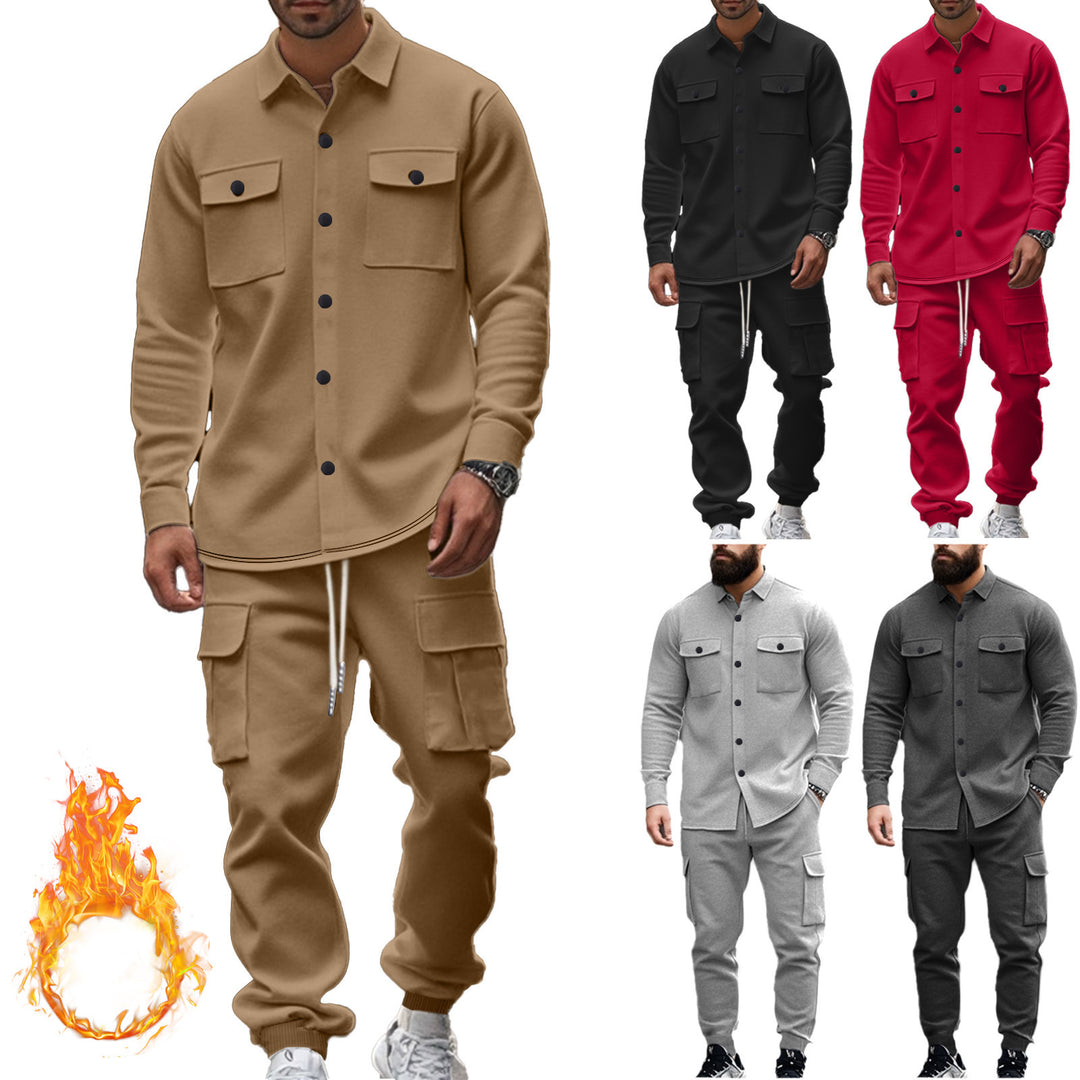 Men's nan Overshirt jacket in urban utility look with patch chest pockets Mune Fashion
