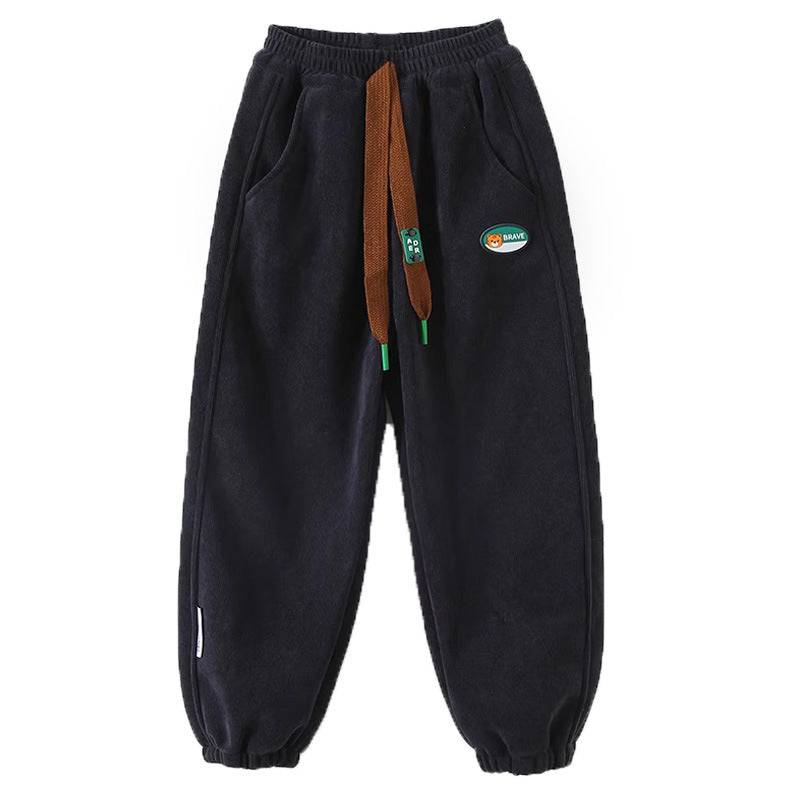 Men's casual sports pants with practical drawstring and side pockets Mune Fashion