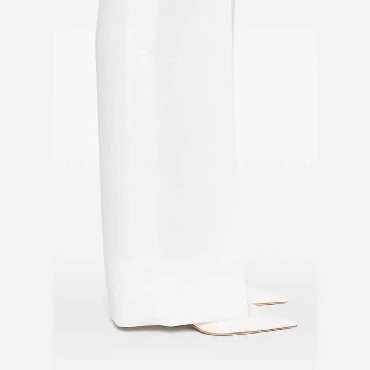 Women’s Palazzo Pants with High Waist and Wide Leg Cut Mune Fashion