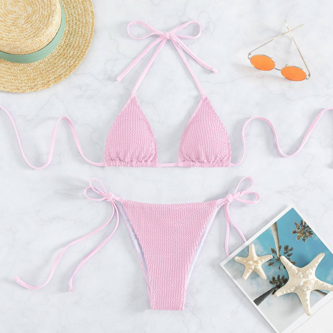 Women's triangle bikini with adjustable strap system Mune Fashion
