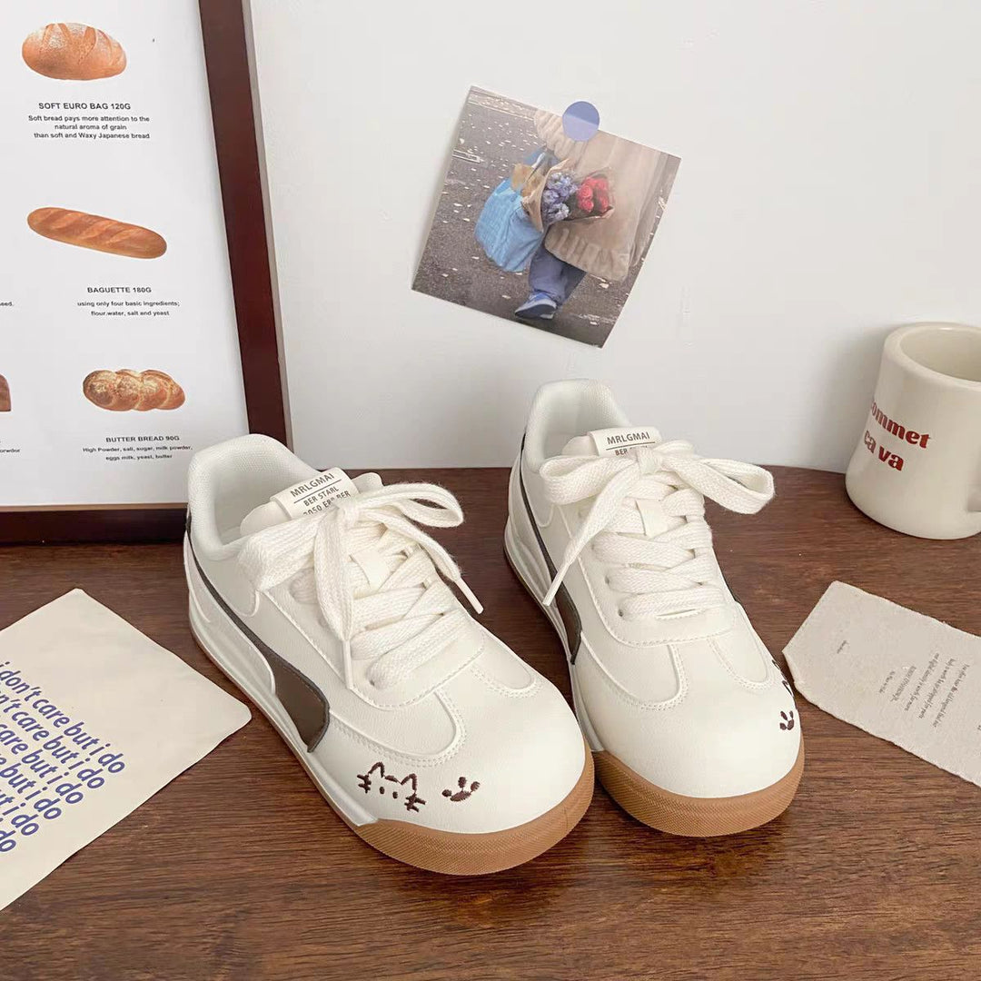 Women's Comfortable Casual Sneakers with Playful Animal Designs Mune Fashion