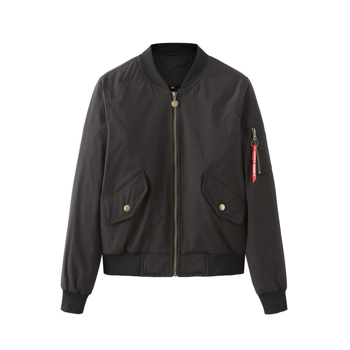 Men's lightweight bomber jacket in classic blouson cut with arm pocket and welt pockets Mune Fashion