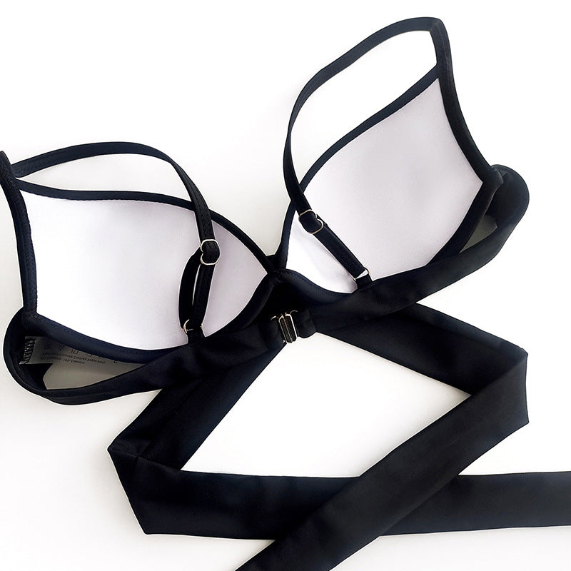 Women's Bikini Set with Elegant Sheer Skirt Mune Fashion