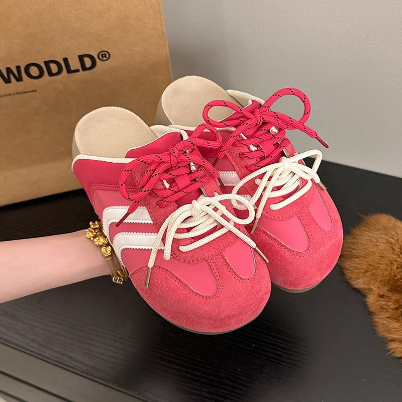 Women's fashionable sneakers with innovative lacing system and breathable upper material Mune Fashion