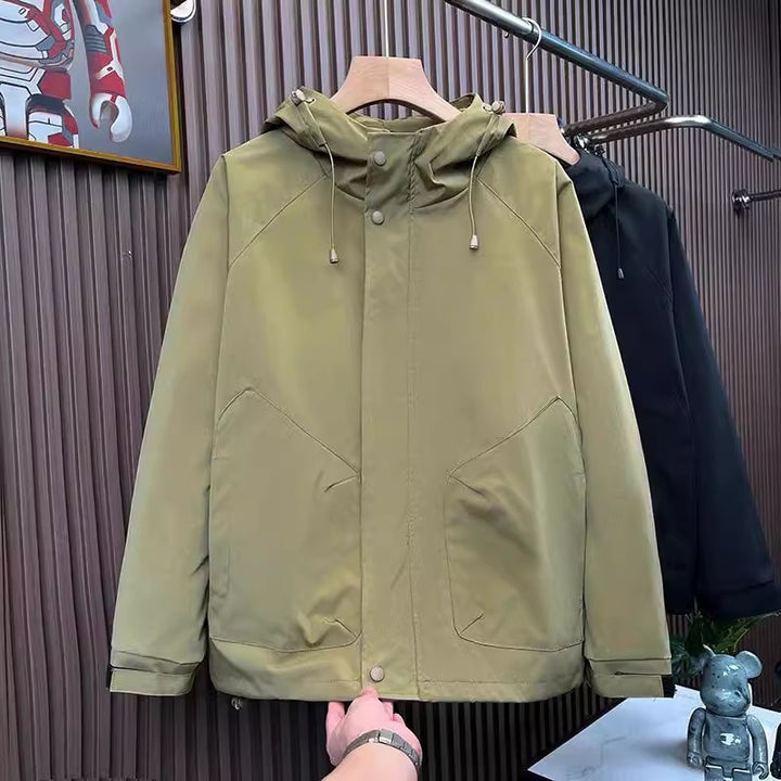 Men's functional jacket with high collar Mune Fashion