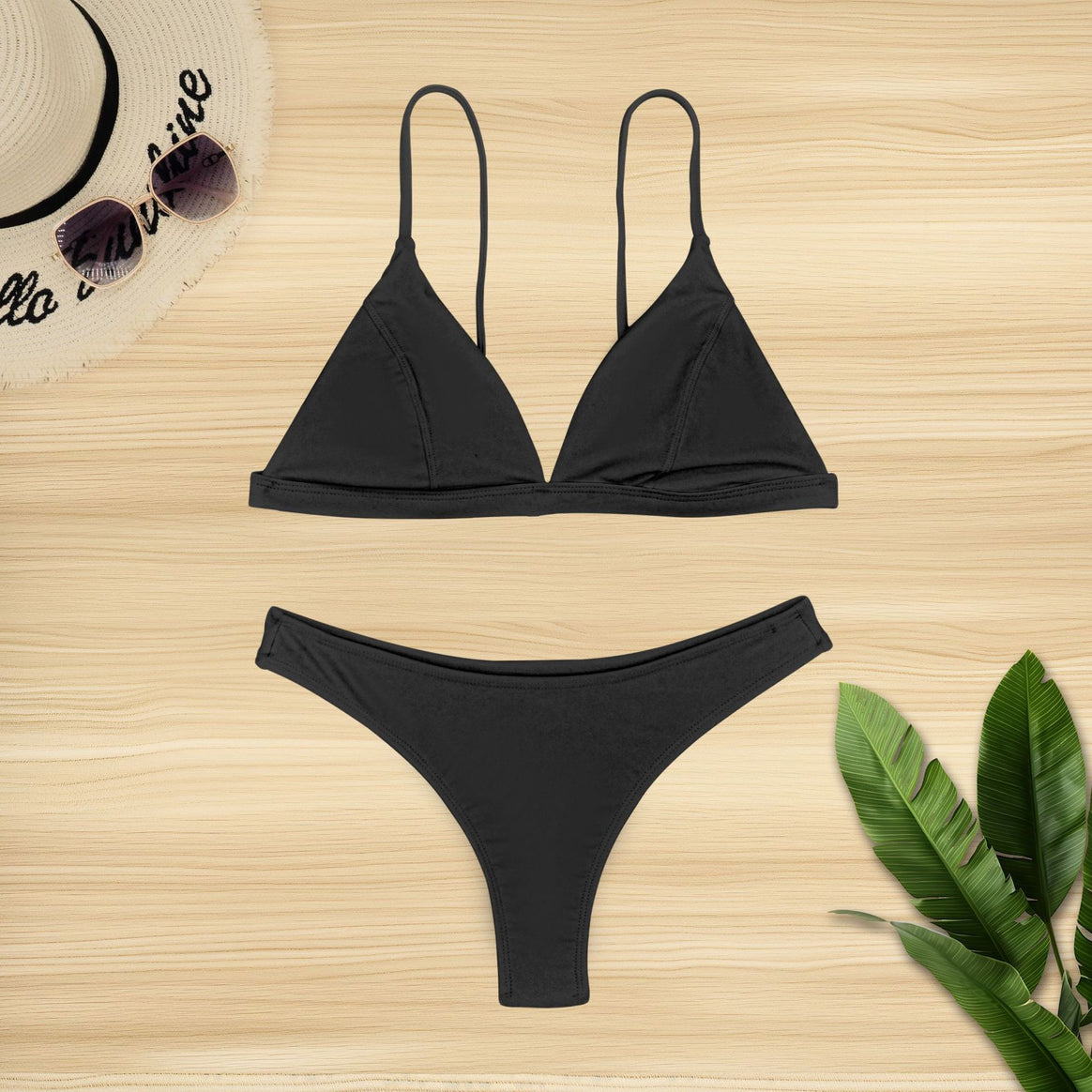 Women's Triangle Bikini Set Mune Fashion