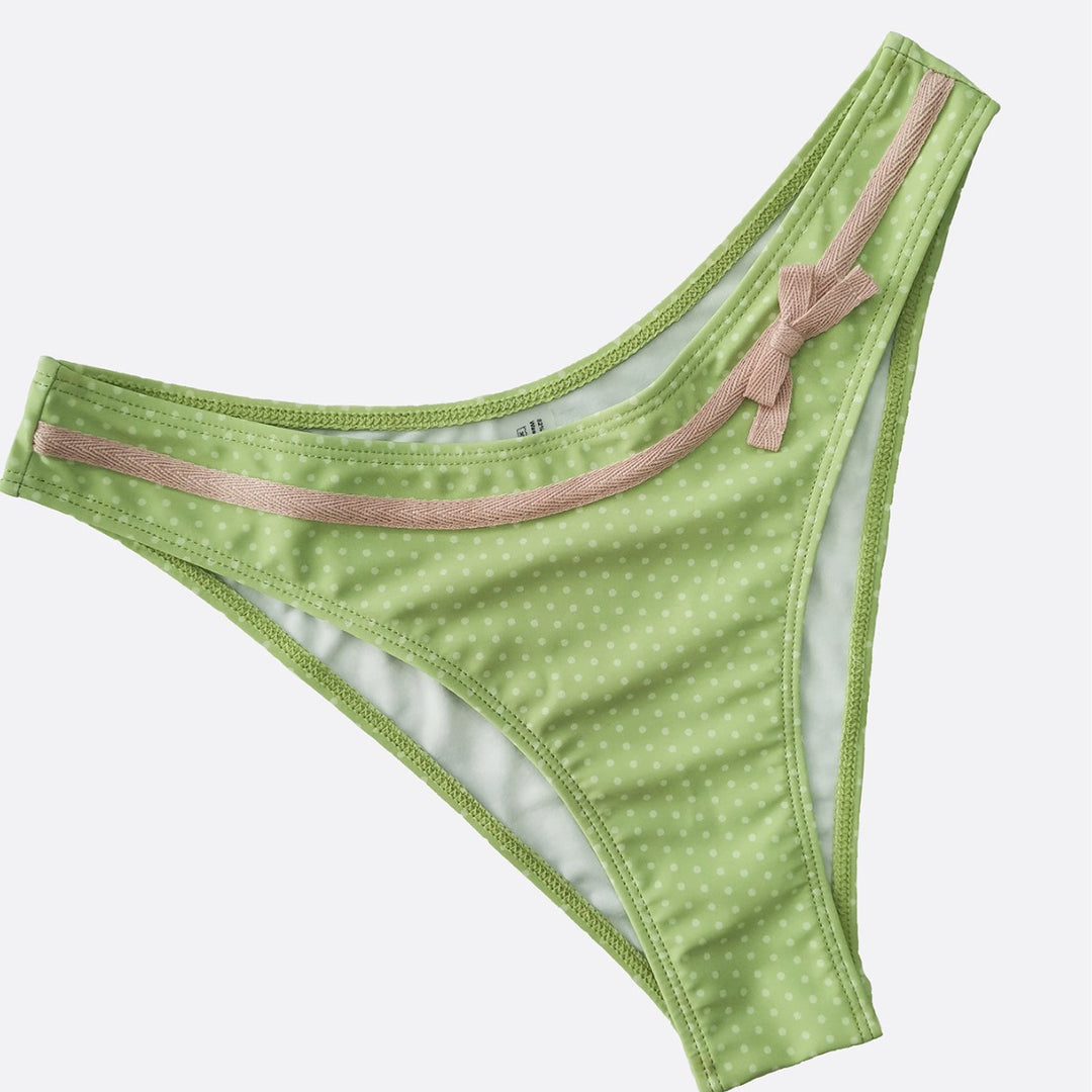 Ladies polka dot bikini with playful design Mune Fashion