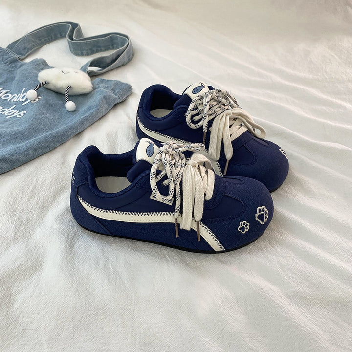 Women's sporty sneakers with playful animal design and flexible upper material Mune Fashion