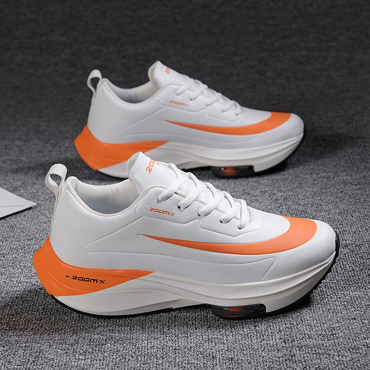 Men's Air-Cushioned Performance Sneaker with Visible Air Chamber and Thick Platform Sole Mune Fashion