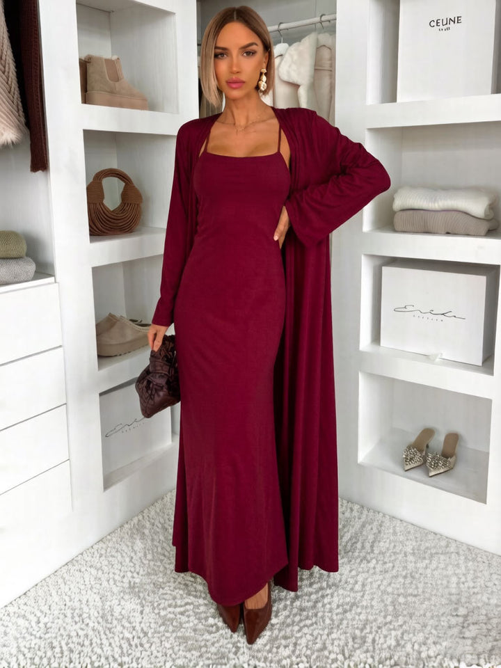 Women Long Maxi Dress with Flattering Cut Mune Fashion