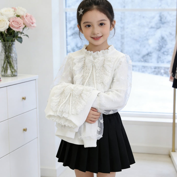 Girl Festive Blouse Mune Fashion