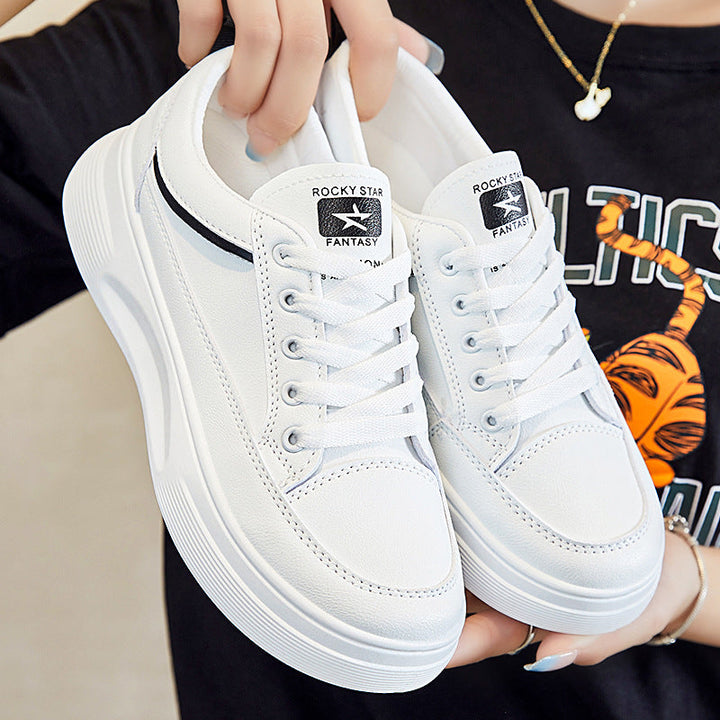 Ladies Comfortable Sneaker with Lightweight Design and Flexible Sole Mune Fashion