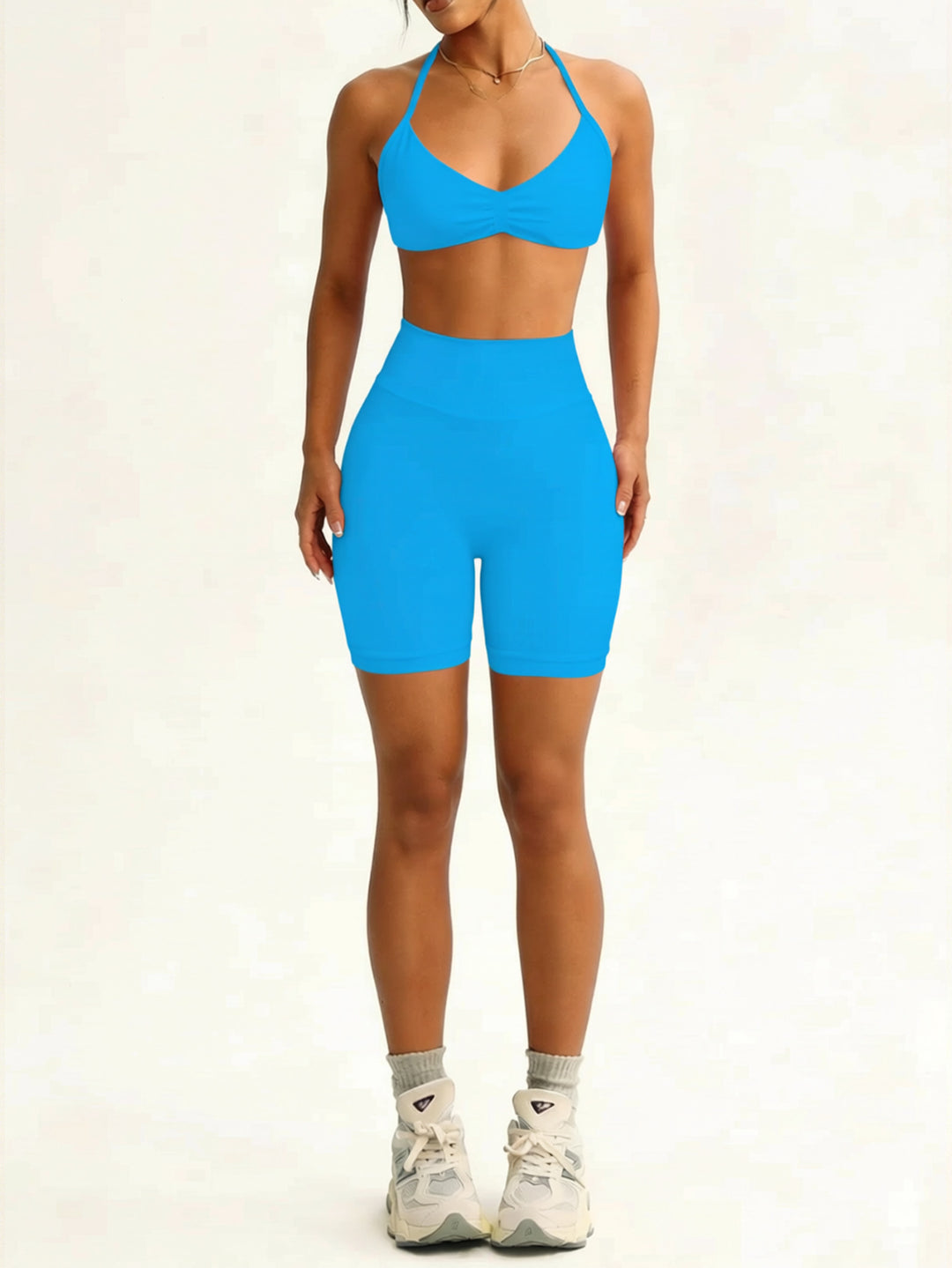 Women's sporty bikini set made of high-elastic material with adjustable straps Mune Fashion