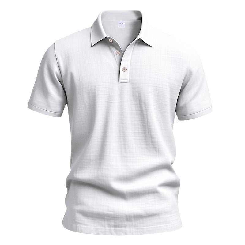 Men's nano lightweight structured polo with kent collar and concealed button placket Mune Fashion