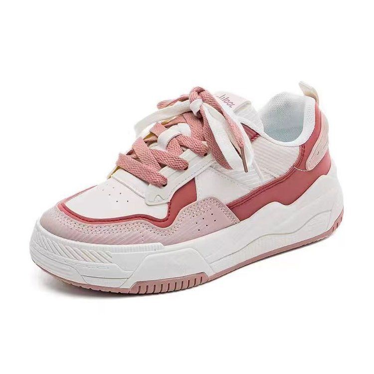 Women's Sports Sneakers with Flexible Sole and Breathable Upper Material Combination Mune Fashion