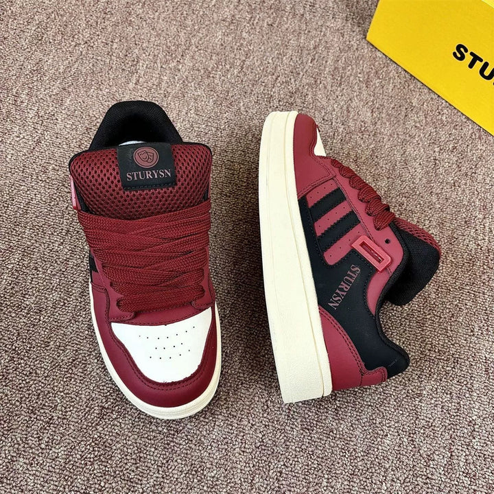 Ladies sporty sneakers with airy mesh surface and cushioned sole Mune Fashion