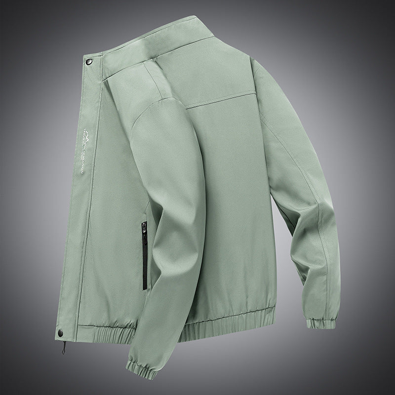 Men's lightweight urban softshell jacket with windproof membrane and concealed zipper Mune Fashion