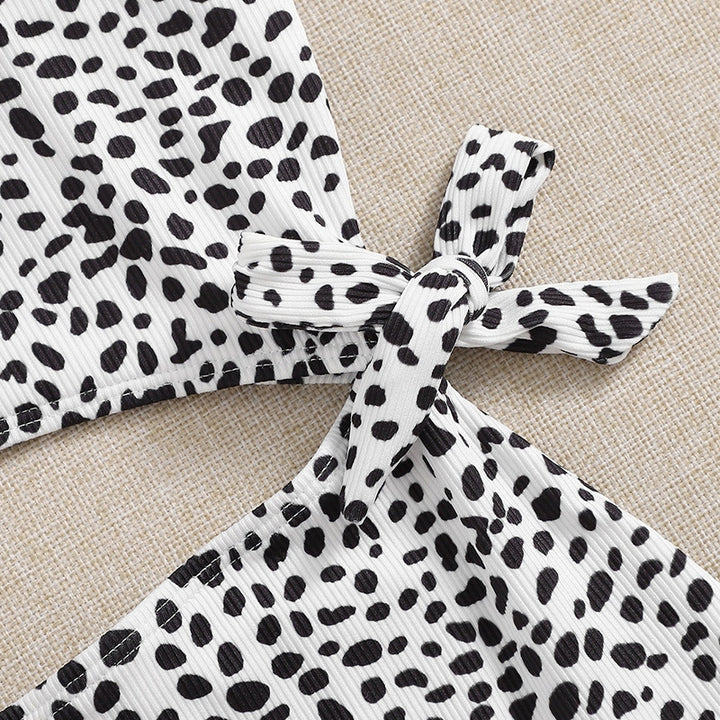 Women's One-Piece Swimsuit with Side Cut-Out and Decorative Bows Mune Fashion